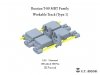 E.T. Model P35-067 Russian T-80 MBT Family Workable Track (Type 1) 3d Printed 1/35